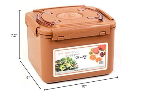 e-jen Premium Kimchi Container BPA-free materials safe for dishwasher and freezer
