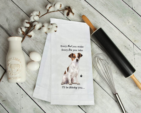 E&S Pets Jack Russell towel close-up showing absorbent cotton fibers