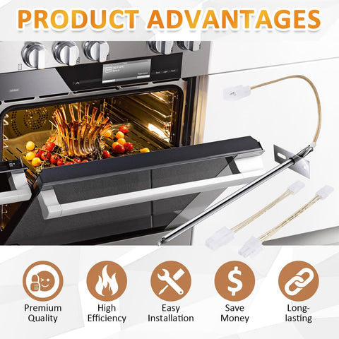 Premium-quality materials support durable oven performance over time