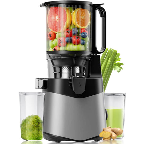 EanOruus cold press juicer assembly in progress for quick setup