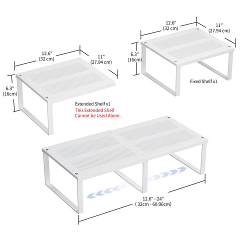 EAROND shelf-brackets ensure quick, sturdy assembly