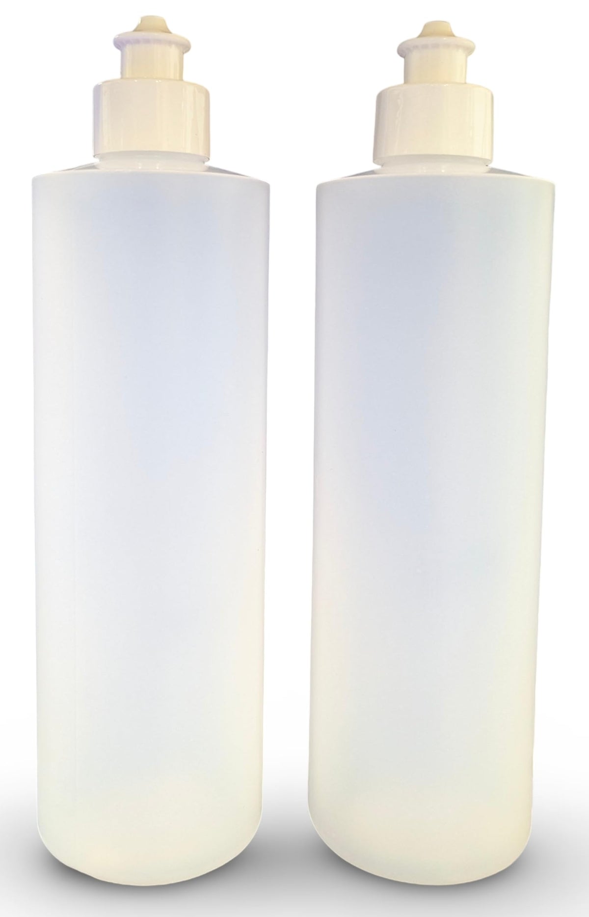 Earth's Essentials 2pack 16oz squeeze bottles with push/pull cap for bulk use.