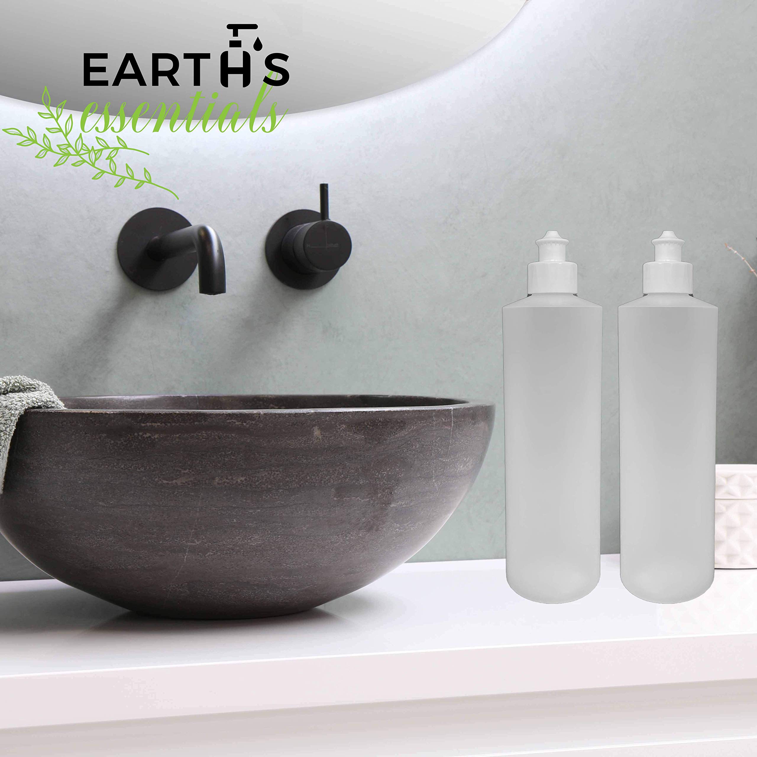 Earth's Essentials USA-made cap and bottle components.