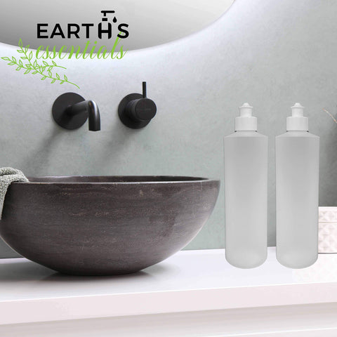 Earth's Essentials USA-made cap and bottle components.