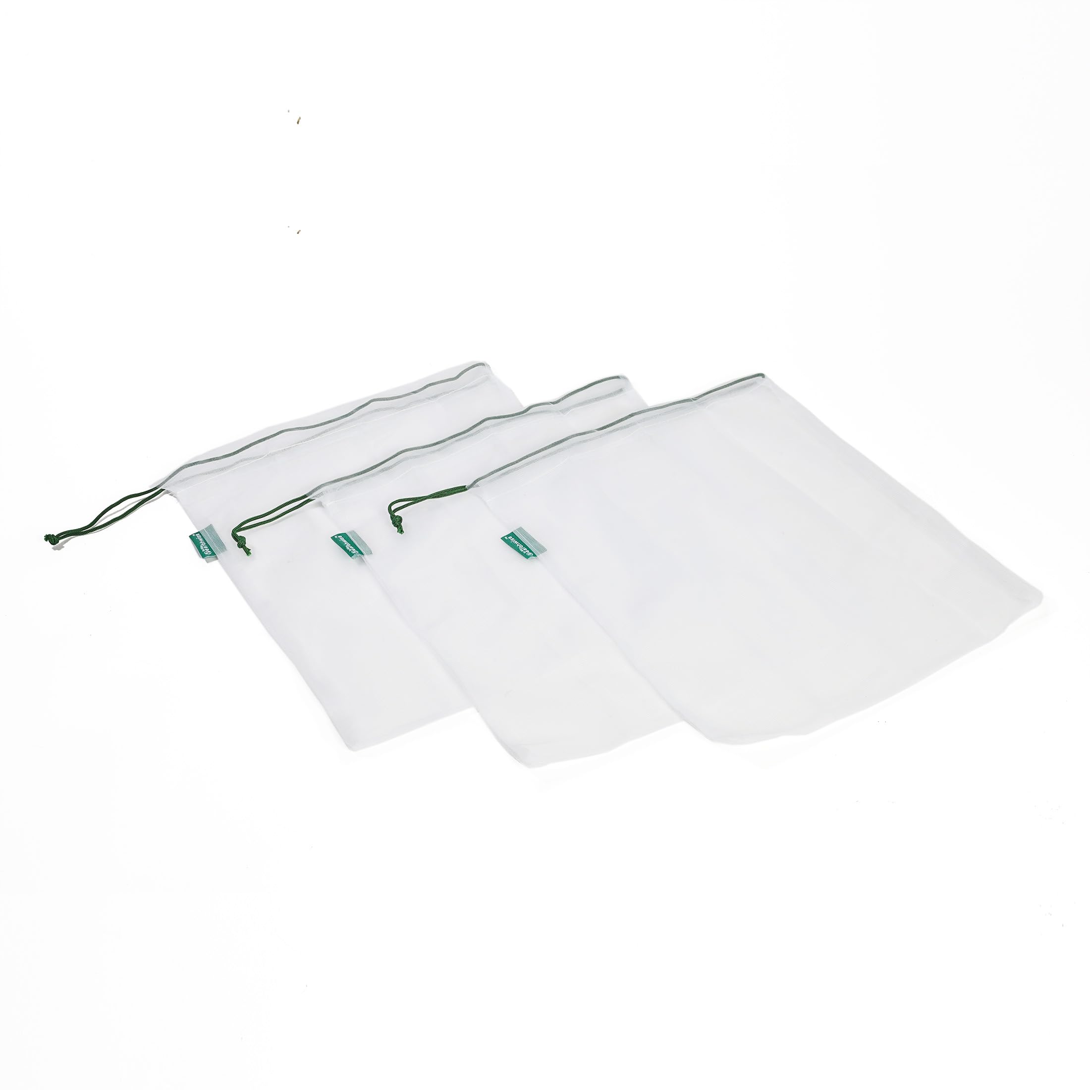 Earthwise clear see-through bag for fruits and vegetables during grocery shopping.