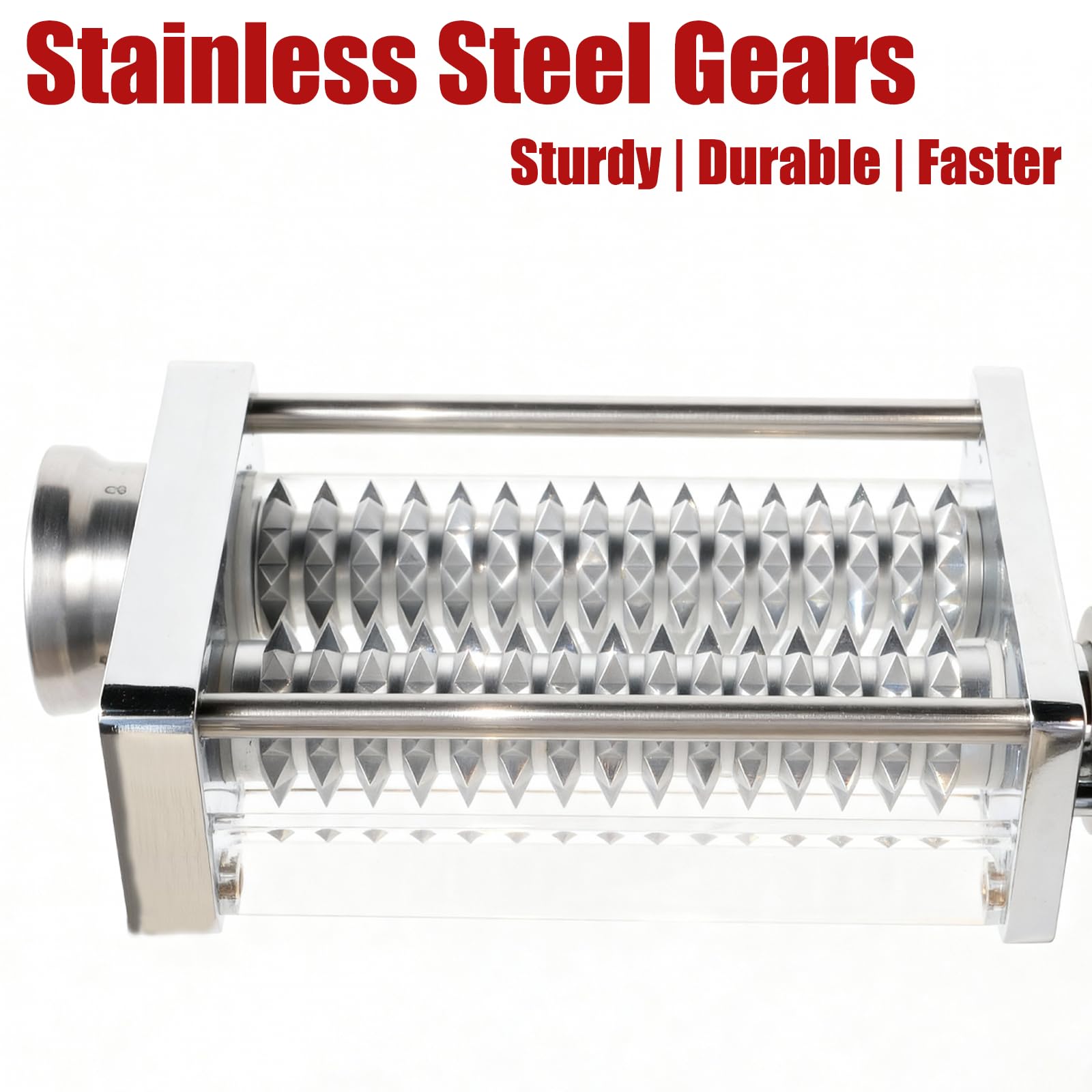 Eascandy fast tenderizing up to 1 inch for consistent results.