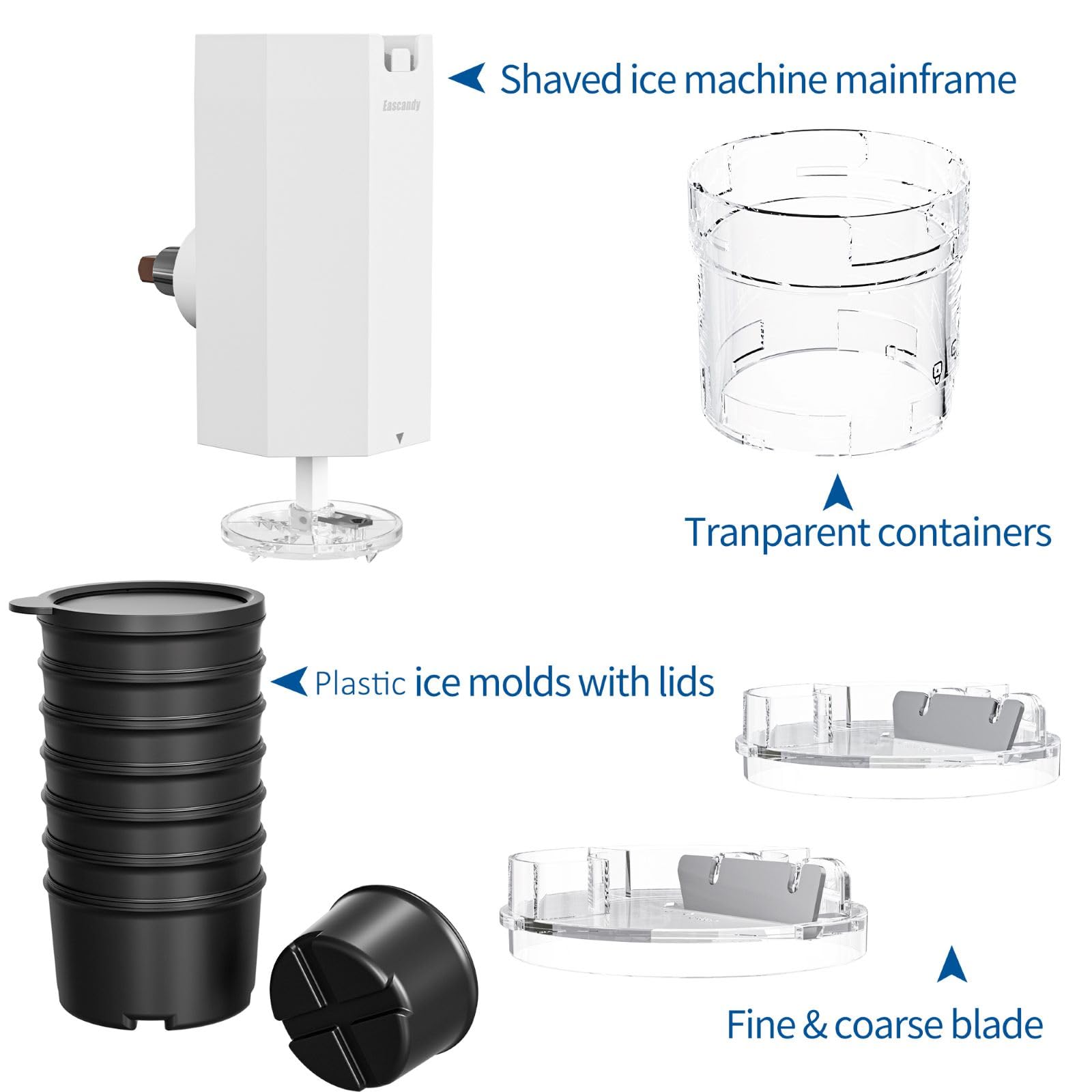Compact design with smooth edges supports easy cleaning after use.