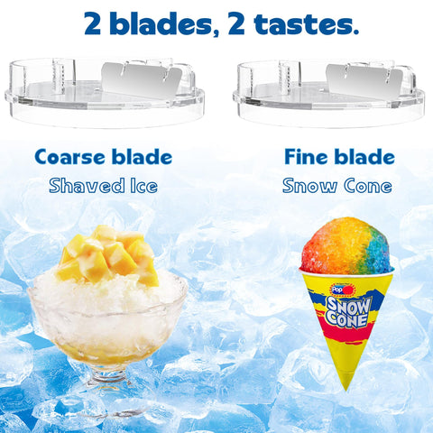 Eight ice molds ready for snow cones and frozen treats with Eascandy.