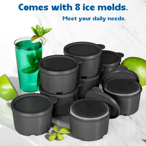 Stainless steel blade delivers smooth, consistent shaved ice texture.