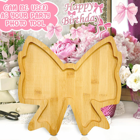 Easma charcuterie display enhances wedding and gender reveal tables with charm.