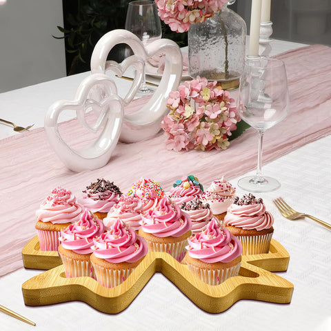 Easma coquette platter doubles as decor and functional serving dish.
