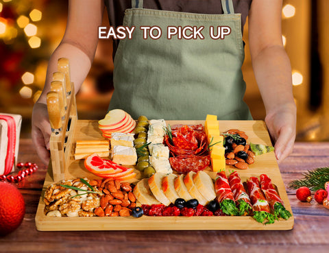 Easoger gift-ready charcuterie board in premium packaging for celebrations.