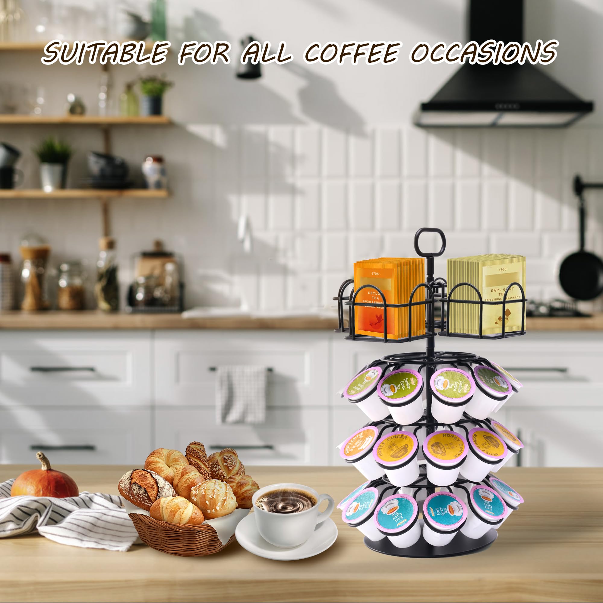 Eastsign stylish organizer enhances any coffee or tea corner.