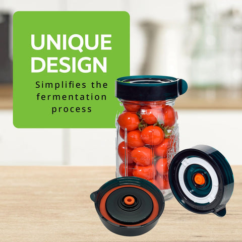 Easy Fermenter kit ready for kimchi, pickles, and sauerkraut fermentation