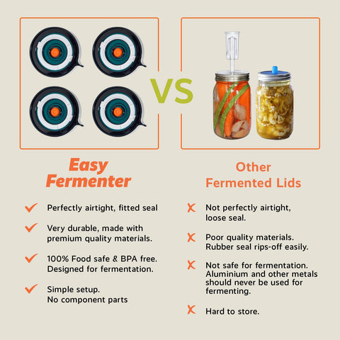 Easy Fermenter kitchen-use-setup enables simple, mess-free fermentation at home.