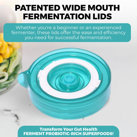 Pickles fermenting under Easy Fermenter lid for consistent air exchange