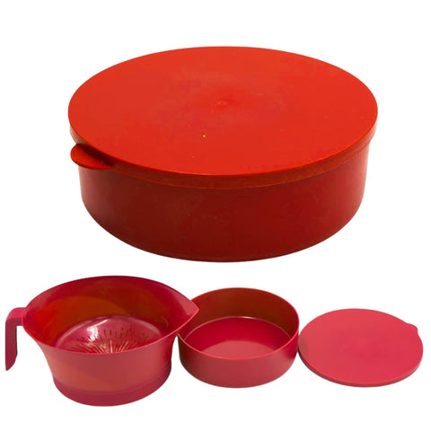 Easy Greasy bacon grease saver strainer captures fat while cooking