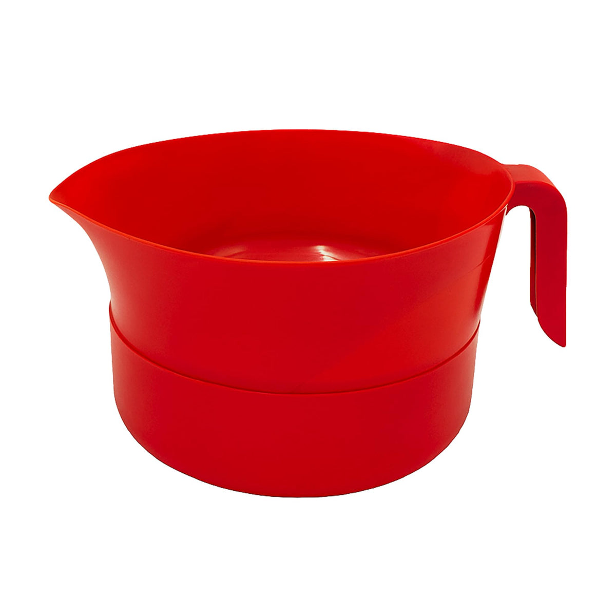 Easy Greasy colander with grease strainer and handle for easy pouring and draining