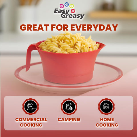 Easy Greasy USA-made kitchen gadget combining convenience and safety