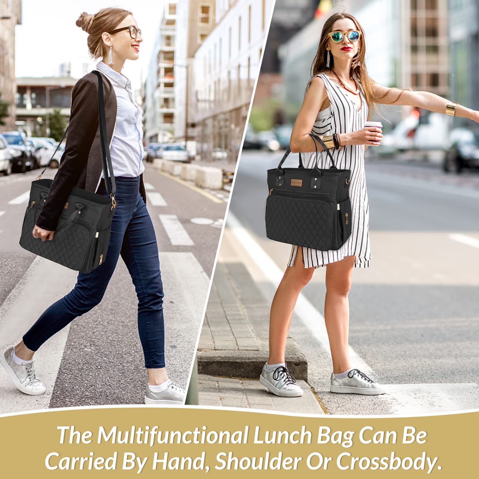 EASYA lunch bag for picnics, snacks, or shopping trips.