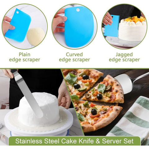 Easynzery BPA-free cake decorating tools and pans for safer home baking.