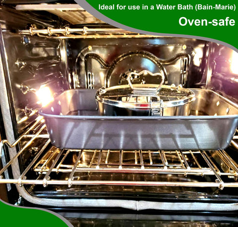 EasyShopForEveryone dishwasher-safe flan pan for easy cleanup after caramel.