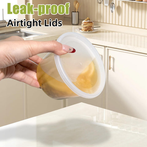 EASYTRIP microwave-safe deli container for quick reheating meals