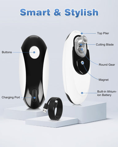 EasyVAVA included charging cable and user manual for quick setup.