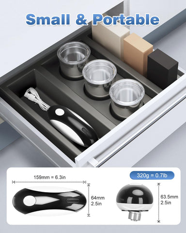 EasyVAVA set includes opener, USB-C cable, and manual for ready use.