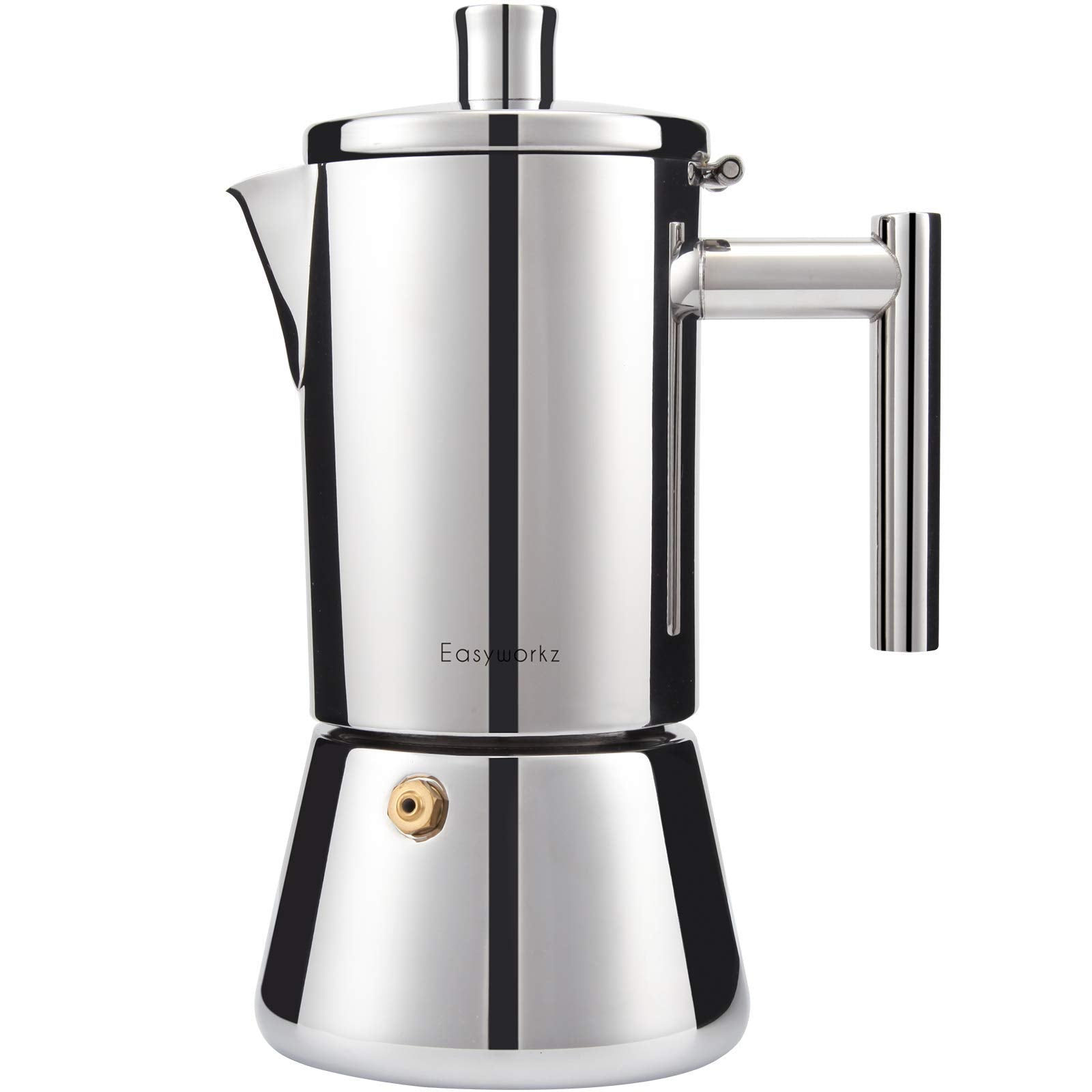 Easyworkz Diego 18/8 stainless steel reliability ideal for daily espresso rituals.