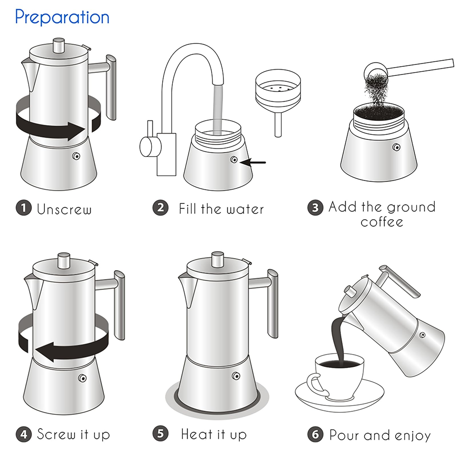 Easyworkz Diego heavy-gauge magnetic base ensures stable heating on various stoves.