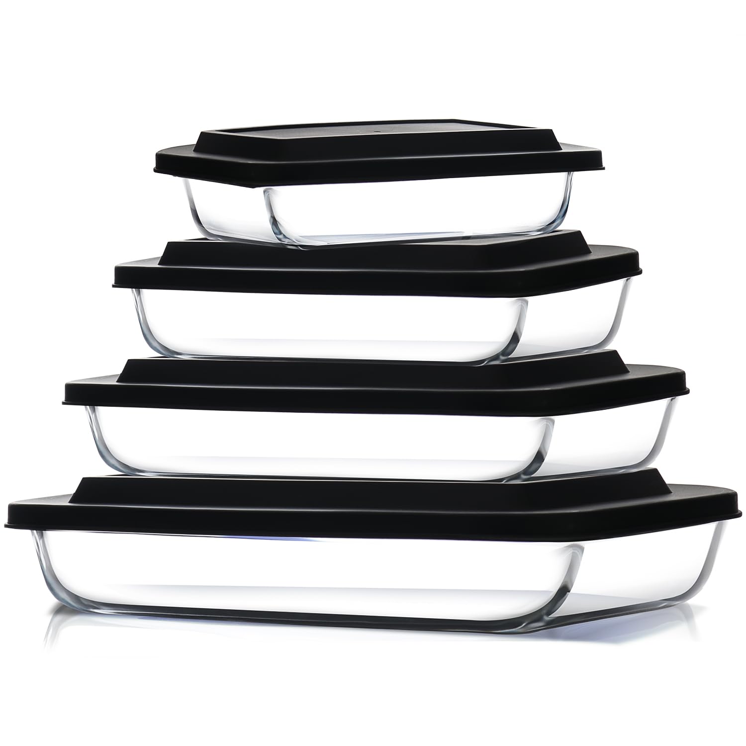 EATEX oven-safe glass baking dishes for even heating and easy serving.
