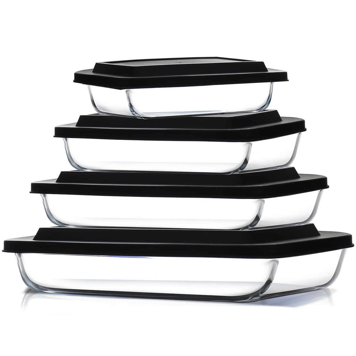 EATEX oven-safe glass baking dishes for even heating and easy serving.