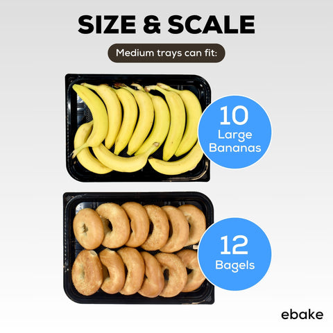 ebake crystal-clear lids seal contents while showcasing your culinary creations.