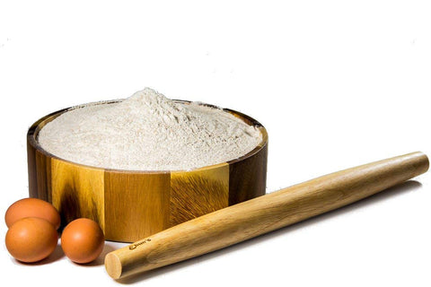 Ebuns French Rolling Pin pie crust rolled to even thickness for consistent bake