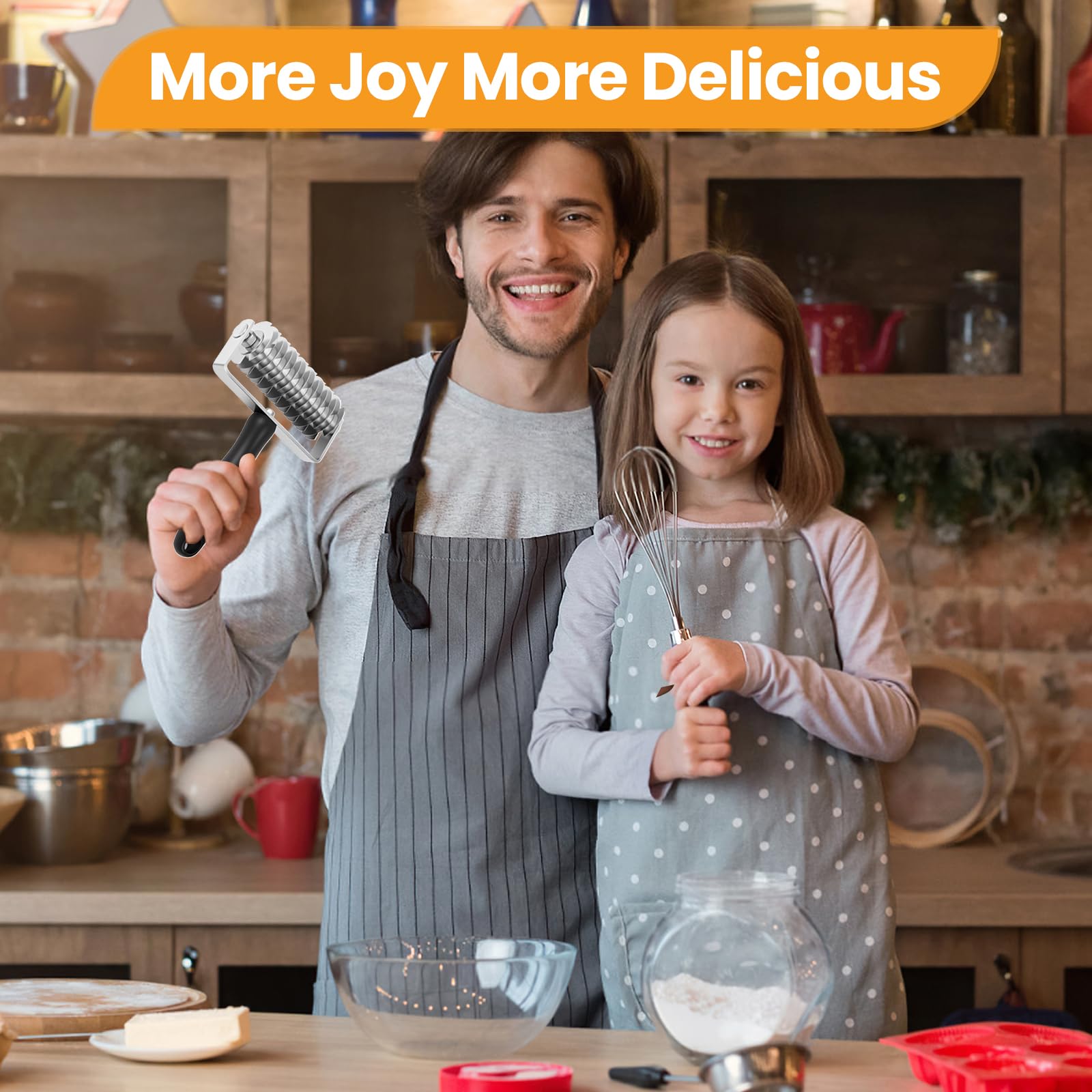 Ecavria lattice roller perfect for beef Wellington toppers and holiday pies.