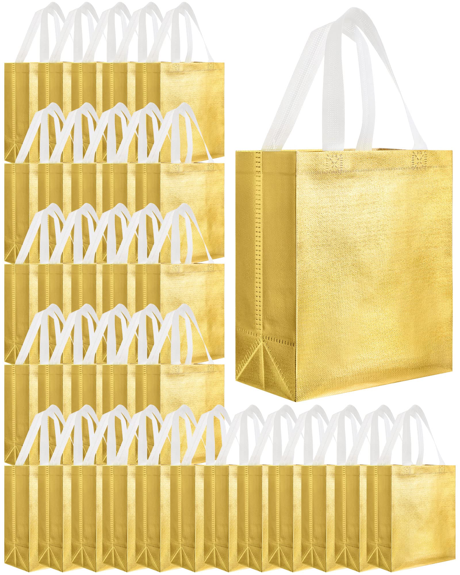 Eccliy gift bags with glossy laser surface shimmer for stylish packaging