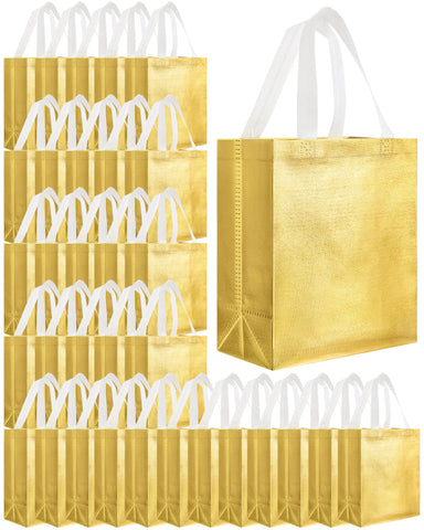Eccliy gift bags with glossy laser surface shimmer for stylish packaging