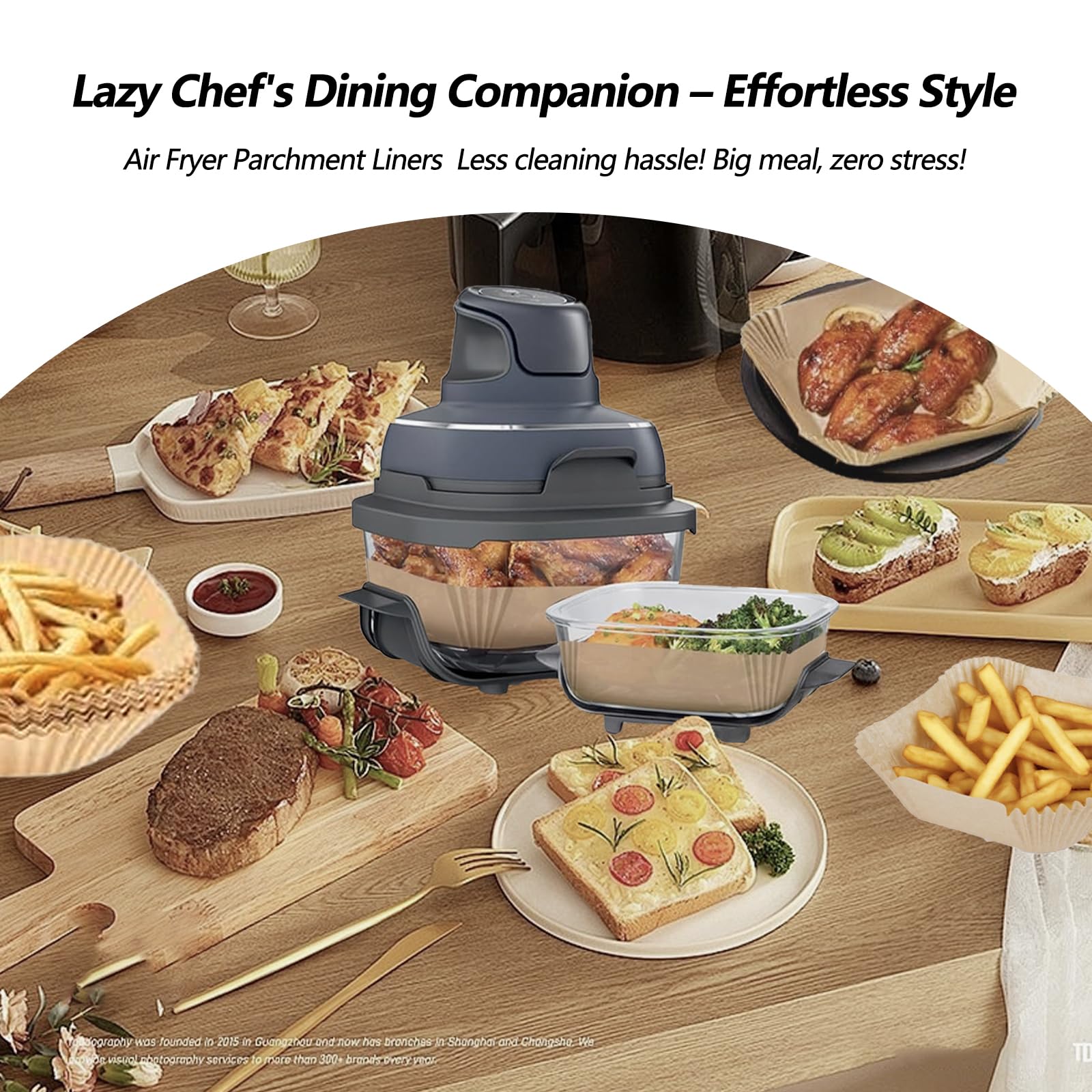 Ecfvtp Ninja Crispi liners are non-stick and oil-resistant