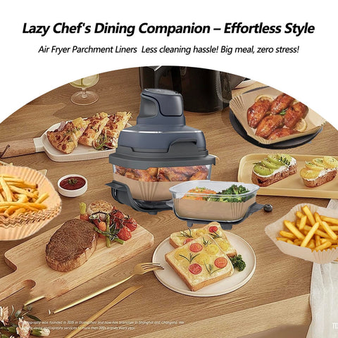 Ecfvtp Ninja Crispi liners are non-stick and oil-resistant