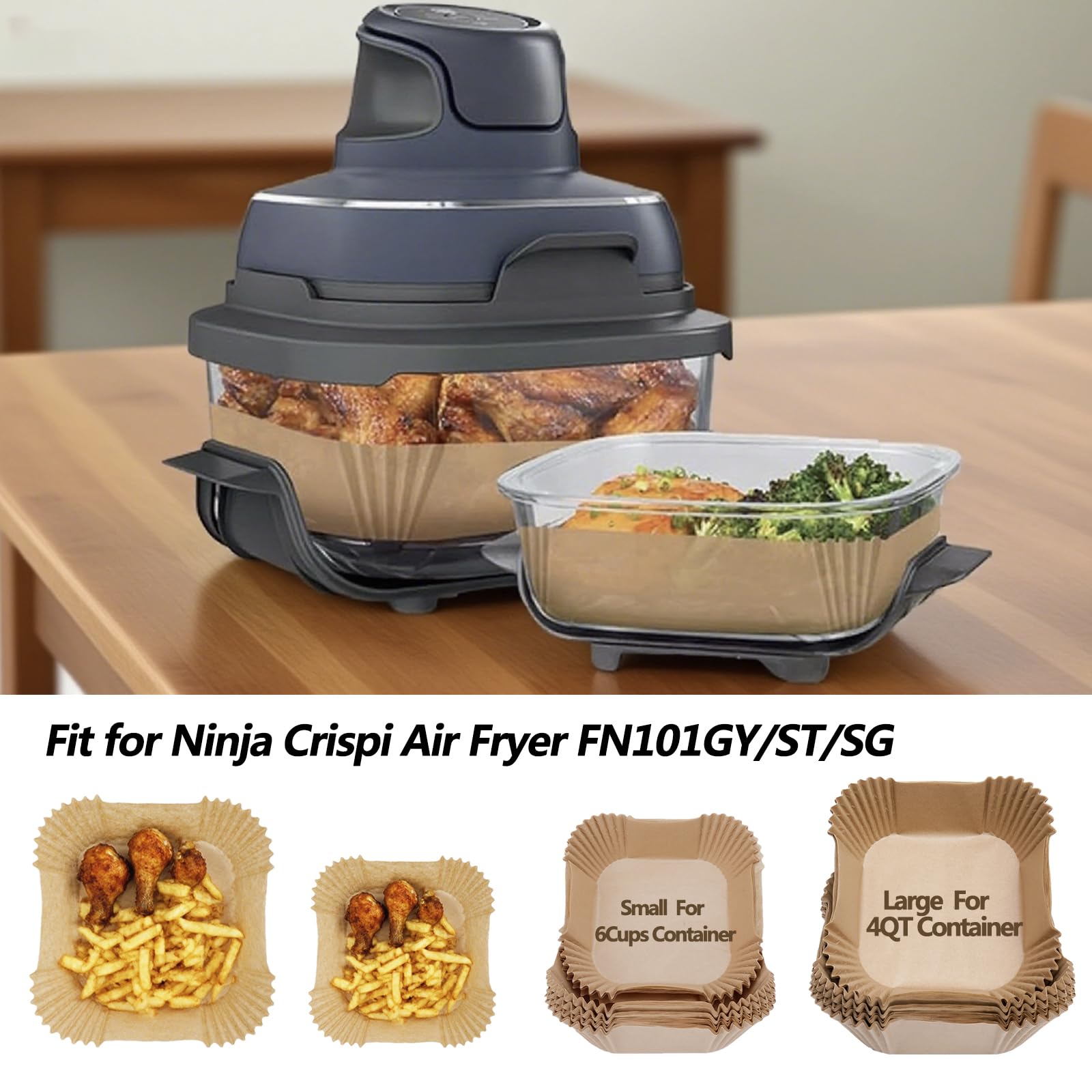 Ecfvtp Ninja Crispi liners fit FN101 models for precise coverage