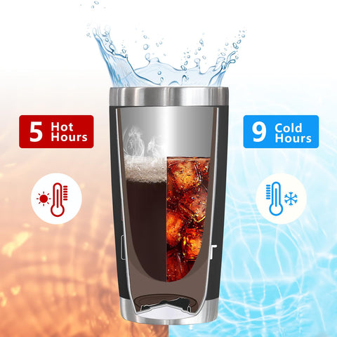 EchoMaven 20oz anime tumbler reusable-straws, eco-friendly hydration