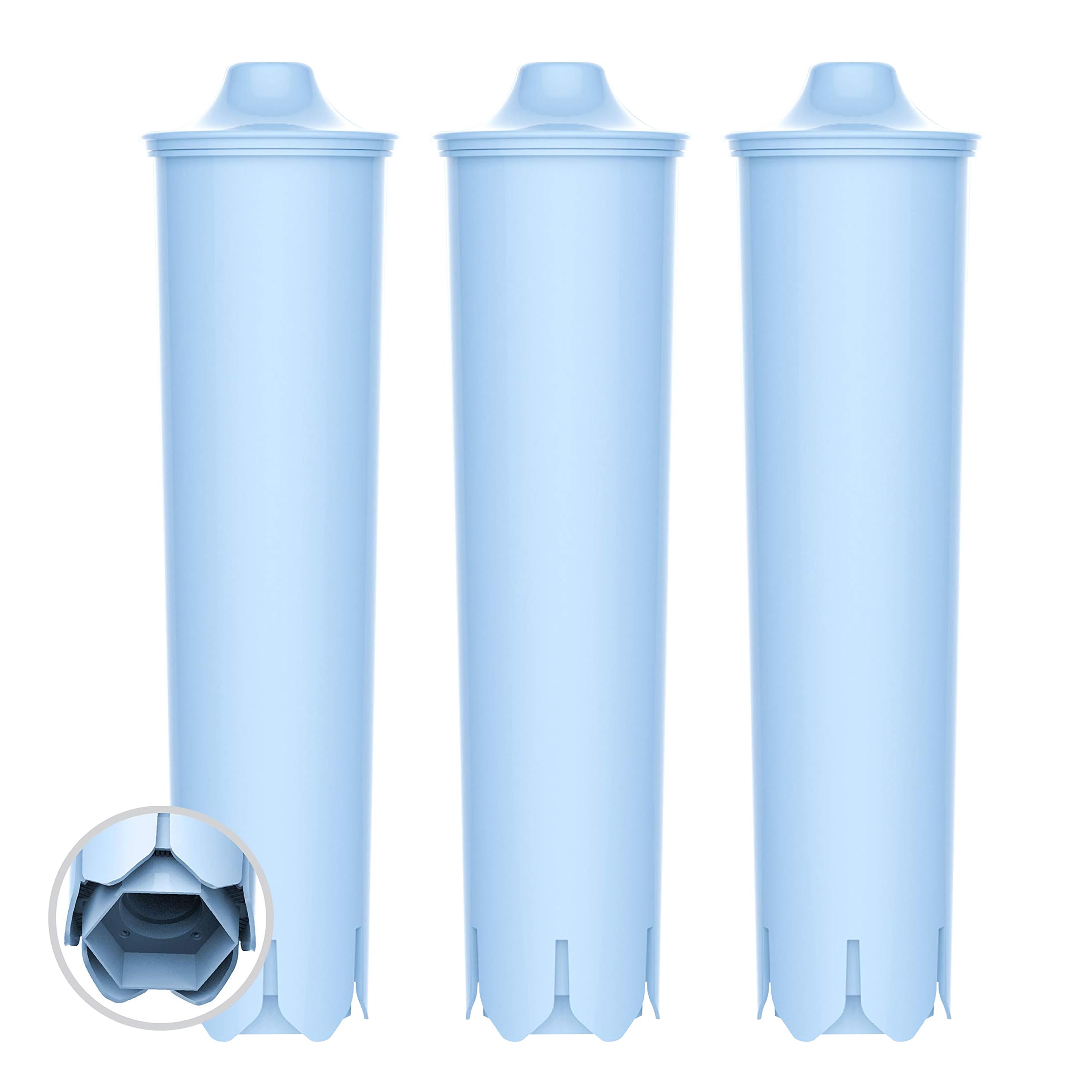 EcoAqua replacement filter fits Jura Blue and Capresso for cleaner-tasting coffee