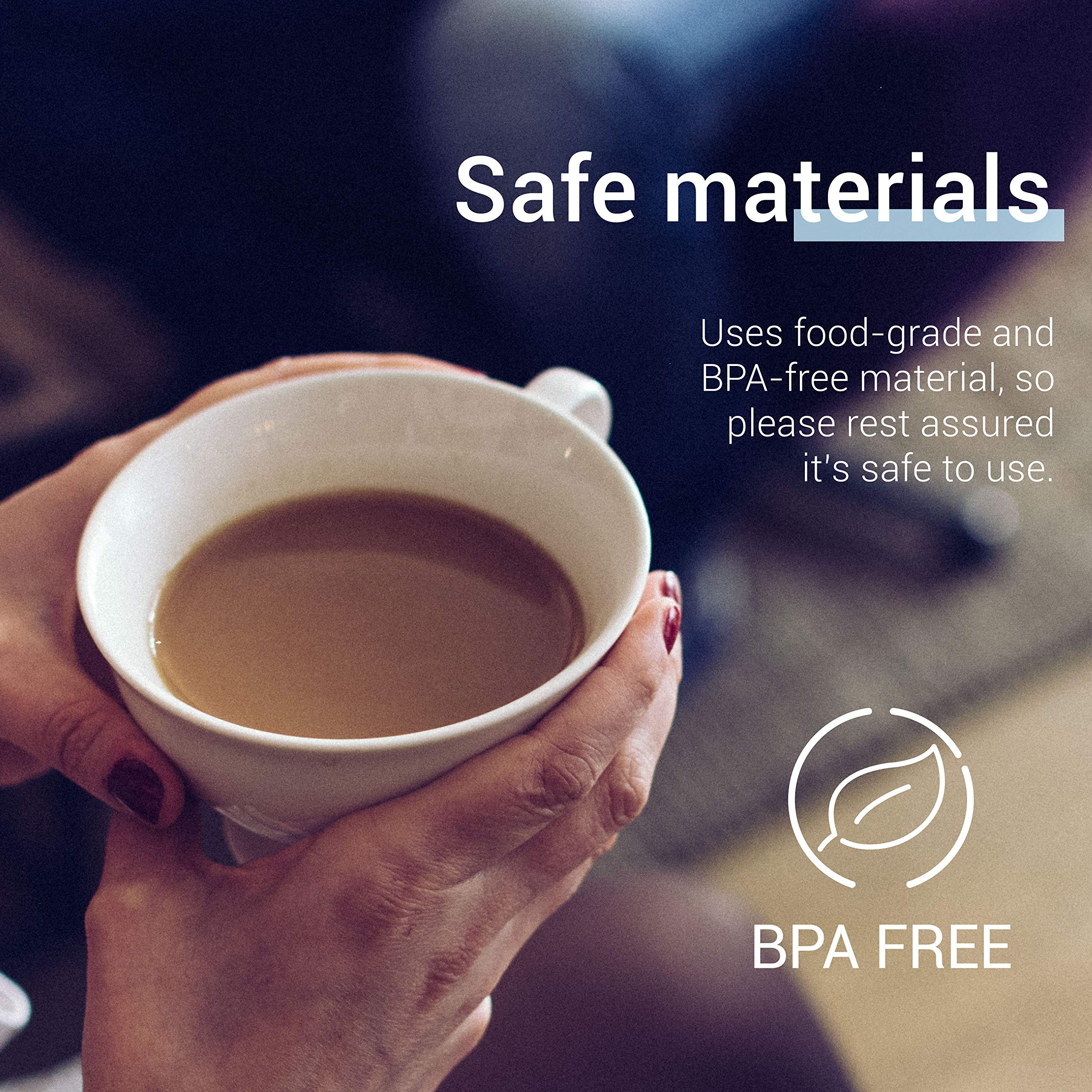 EcoAqua water taste test highlights fresher flavor after filtration.