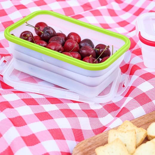 ECOBERI BPA-free silicone, durable for everyday fridge and kitchen use.