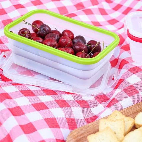 ECOBERI BPA-free silicone, durable for everyday fridge and kitchen use.