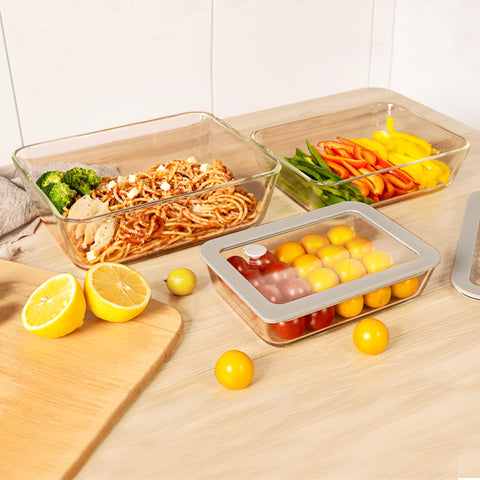EcoEvo round 30oz container with leak-proof lid for lunches