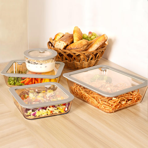 EcoEvo silicone-framed lid provides airtight seal for glass containers
