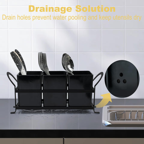 ECOIOU black melamine material combines durability with ceramic-like elegance.