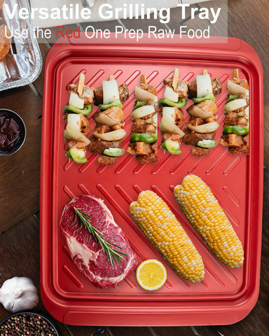 ECOIOU BPA-free and heat resistant trays stay cool to touch
